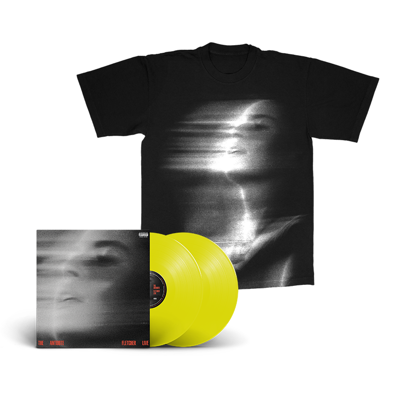 The Antidote: Fletcher Live Lemon Crush Vinyl + Live Tee Bundle