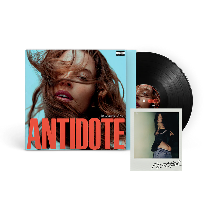 IN SEARCH OF THE ANTIDOTE (FOR THE UNIVERSE) – STANDARD BLACK VINYL AND SIGNED POLAROID