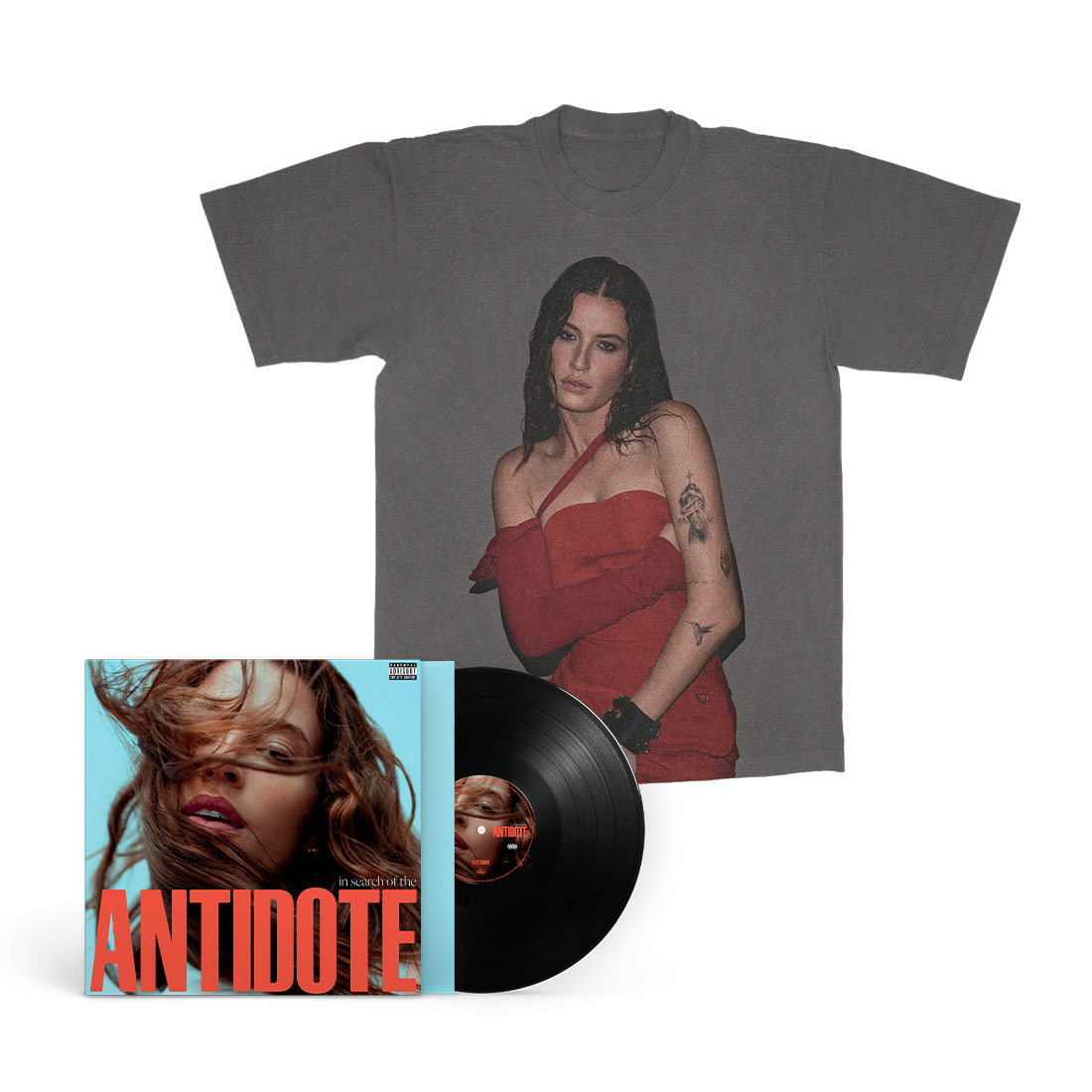 In Search Of The Antidote: Standard LP + Tattoo Tee