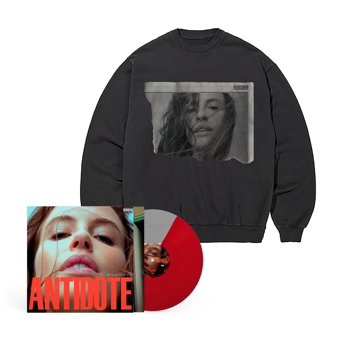 In Search Of The Antidote – Store Exclusive LP + Newsprint Pullover