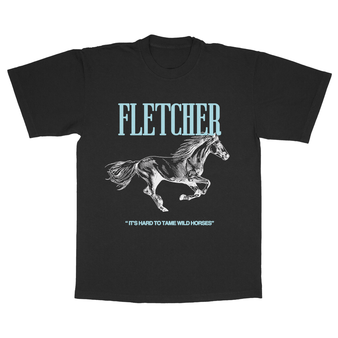 FLETCHER - IT'S HARD TO TAME WILD HORSES Tee